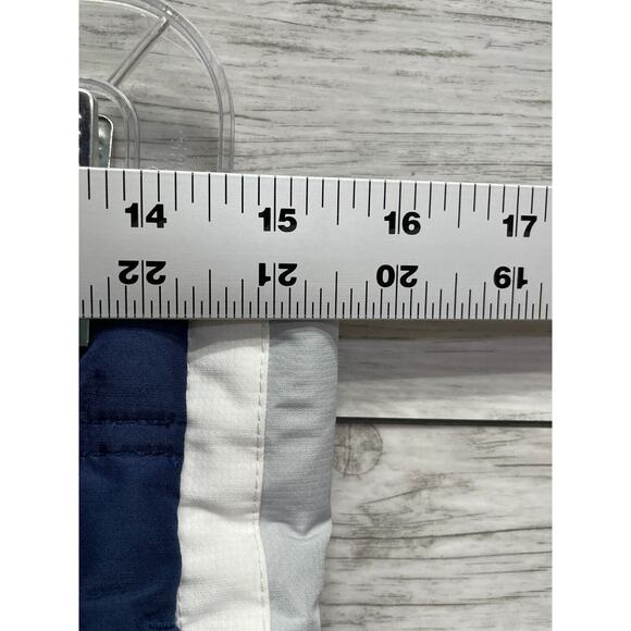 Vtg Nike Track Pants Mens Large Blue Warmup Snap Breakaway Gray Tag Y2K - Picture 6 of 16